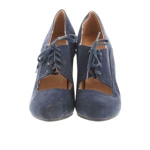 Chelsea Crew Blue Suede Pumps